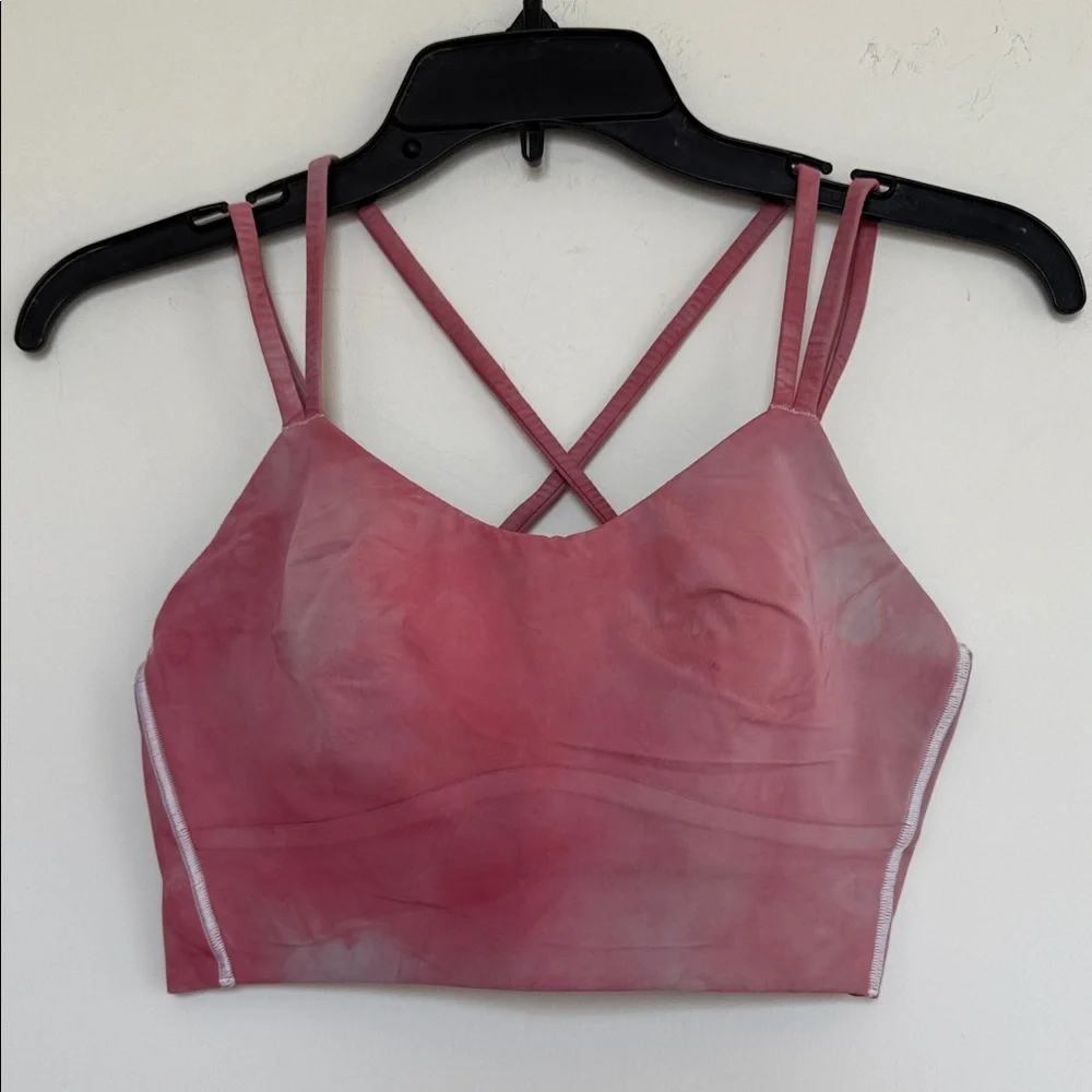 Lululemon Athletica Rose Strappy Crop Top